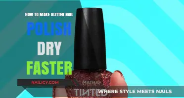 Quick Tips to Speed Up Glitter Nail Polish Drying Time