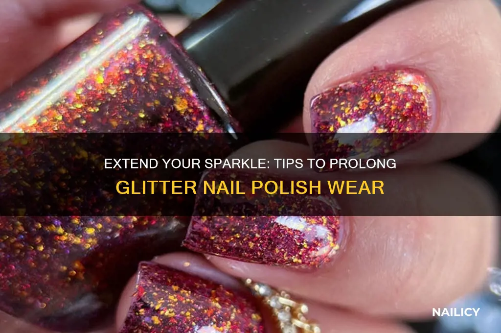 how to make glitter nail polish last longer