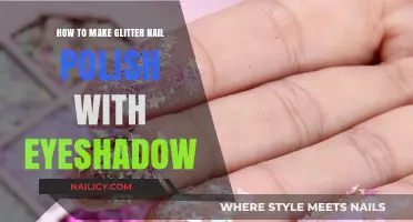 DIY Glitter Nail Polish: Transform Eyeshadow into Sparkling Manicures