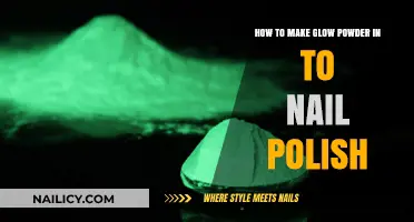 DIY Glow-in-the-Dark Nail Polish: Crafting with Glow Powder