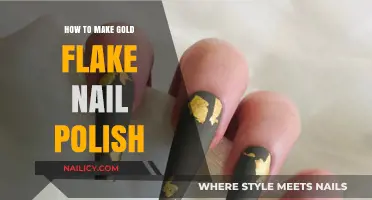 DIY Gold Flake Nail Polish: Easy Steps for Luxurious Manicures