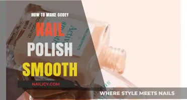 Smooth Out Gooey Nail Polish: Quick Fixes for Flawless Nails