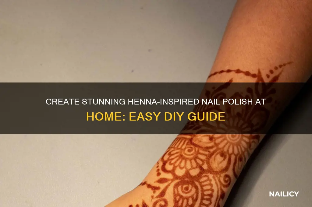how to make henna nail polish
