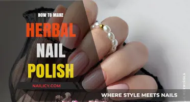 Crafting Natural Beauty: A Guide to Making Herbal Nail Polish