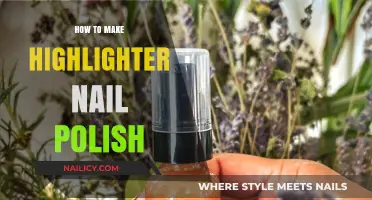 DIY Glow-Up: Crafting Your Own Highlighter Nail Polish at Home