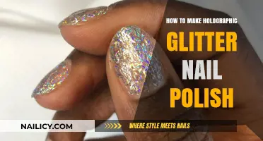 DIY Holographic Glitter Nail Polish: Easy Steps for a Sparkling Manicure