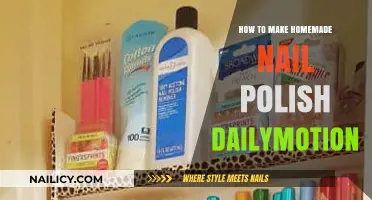 DIY Nail Polish: Easy Homemade Recipe Tutorial on Dailymotion