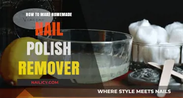Natural Nail Polish Remover: DIY at Home