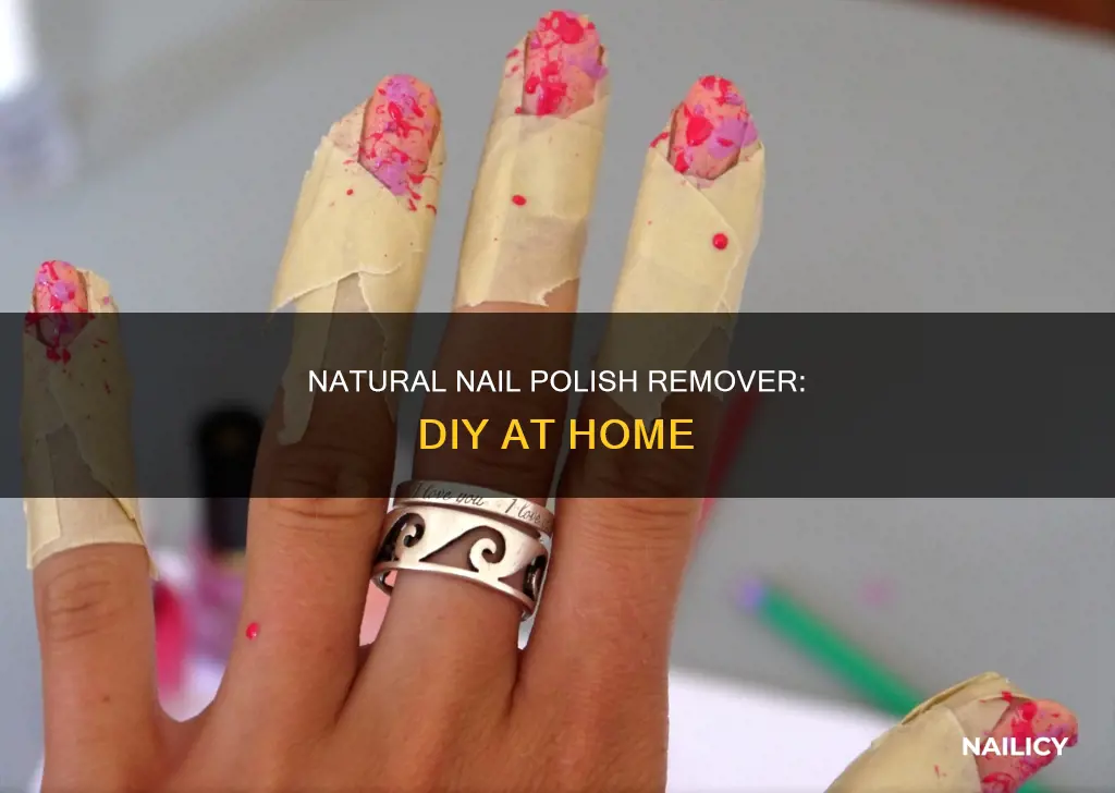how to make homemade nail polish remover