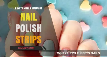 DIY Nail Polish Strips: Easy Homemade Manicure Tips & Tricks