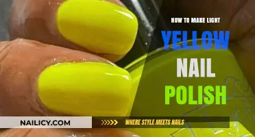 DIY Light Yellow Nail Polish: Easy Mixing Tips and Tricks
