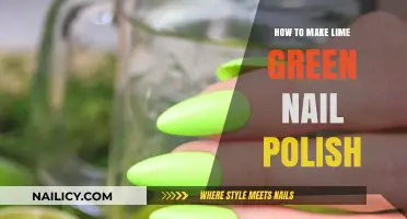 DIY Lime Green Nail Polish: Easy Mixing Tips for Vibrant Nails