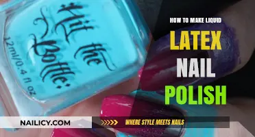 DIY Liquid Latex Nail Polish: Easy Homemade Recipe Guide