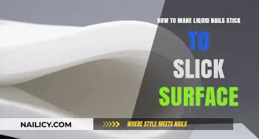 Making Liquid Nails Stick to Slick Surfaces: The Ultimate Guide