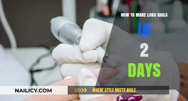 Rapid Nail Growth: Long Nails in Just 2 Days