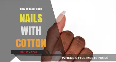Cotton Nails: Long and Strong