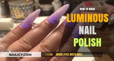 DIY Glow-in-the-Dark Nails: Crafting Luminous Nail Polish at Home