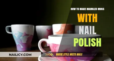 DIY Marbled Mugs: Nail Polish Crafting for Unique Coffee Cups