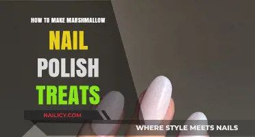 DIY Marshmallow Nail Polish Treats: Sweet & Creative Crafting Fun