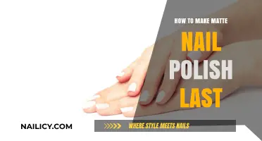 Long-Lasting Matte Nails: Tips for Durable, Chip-Free Manicures