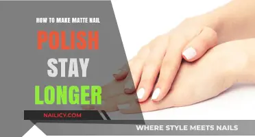 Long-Lasting Matte Nails: Tips to Extend Your Manicure's Lifespan