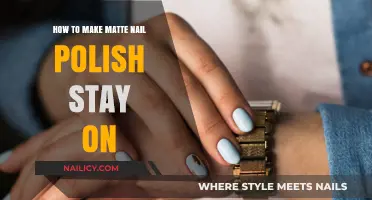 Long-Lasting Matte Manicure: Tips to Keep Your Polish Perfect