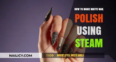 DIY Matte Nails: Steam Method for Perfect Matte Polish Finish