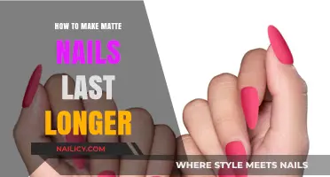 Matte Nails: Pro Tips for a Long-Lasting Manicure
