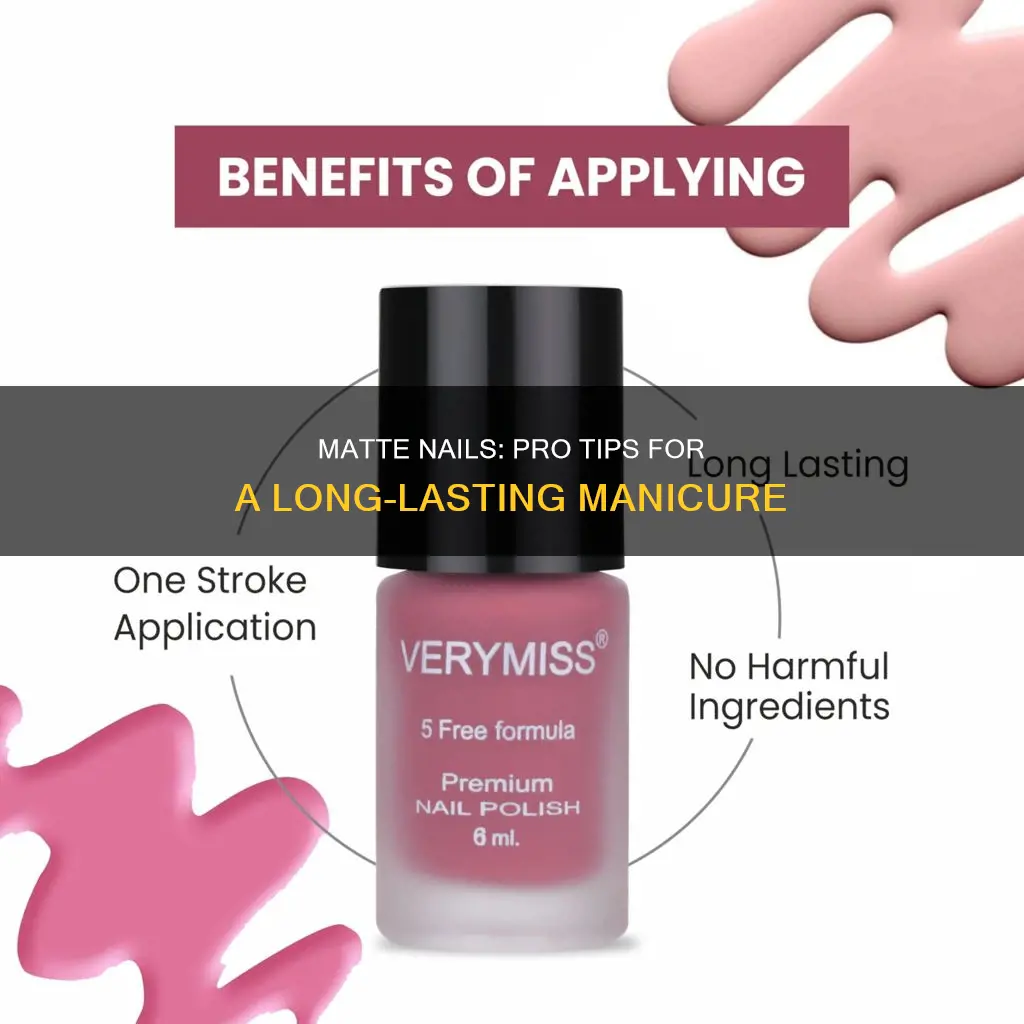 how to make matte nails last longer