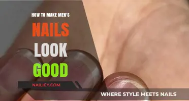 Manicured Men: Achieving Well-Groomed Nails
