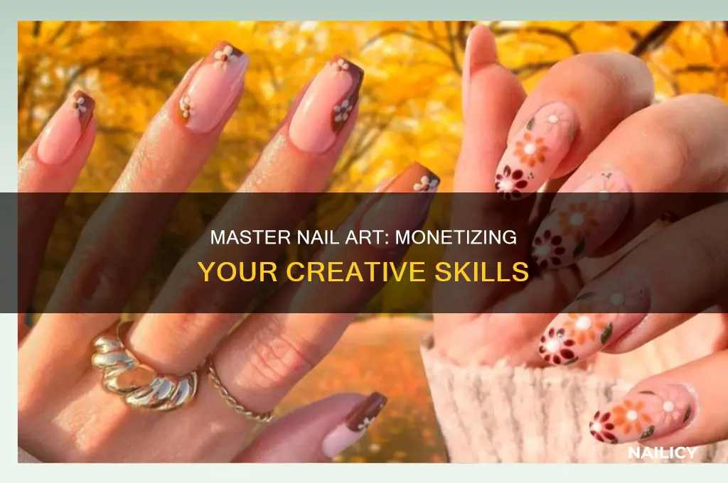 how to make money from nail art