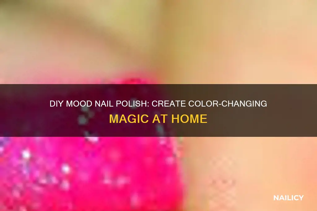 how to make mood nail polish at home
