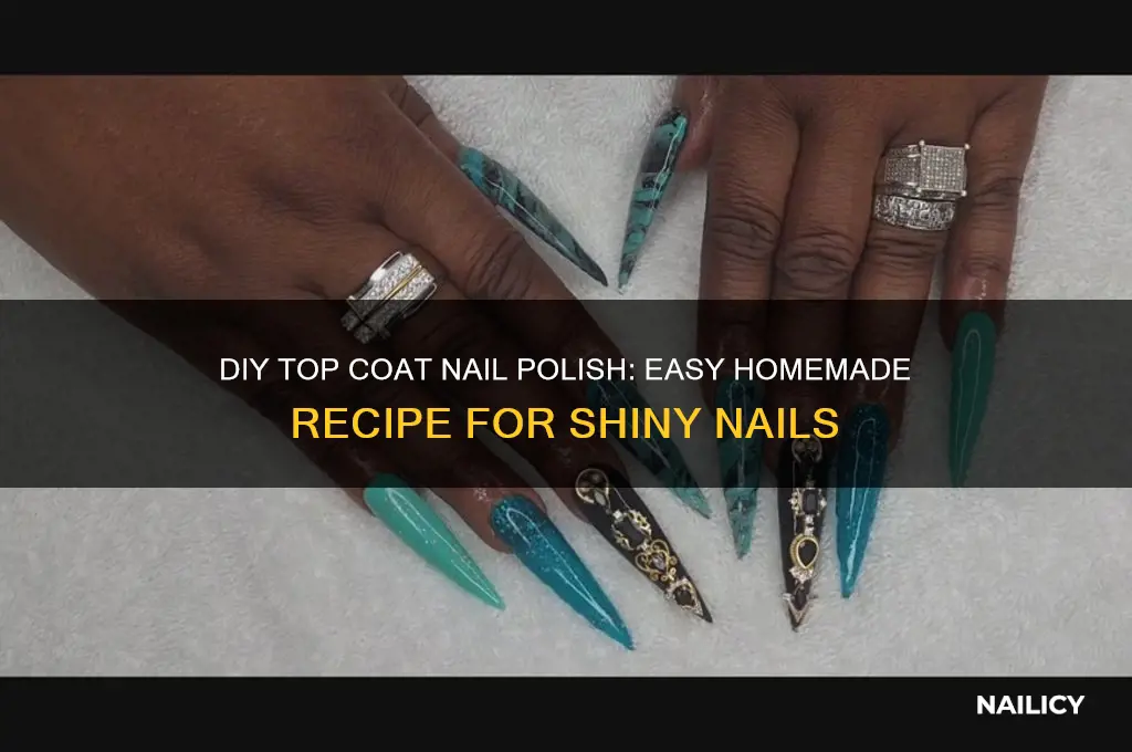 how to make more top coat nail polish