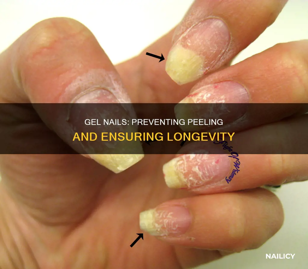 how to make my gel nails not peel
