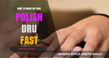 Quick-Dry Nail Polish Hacks: Tips for Faster Drying Time