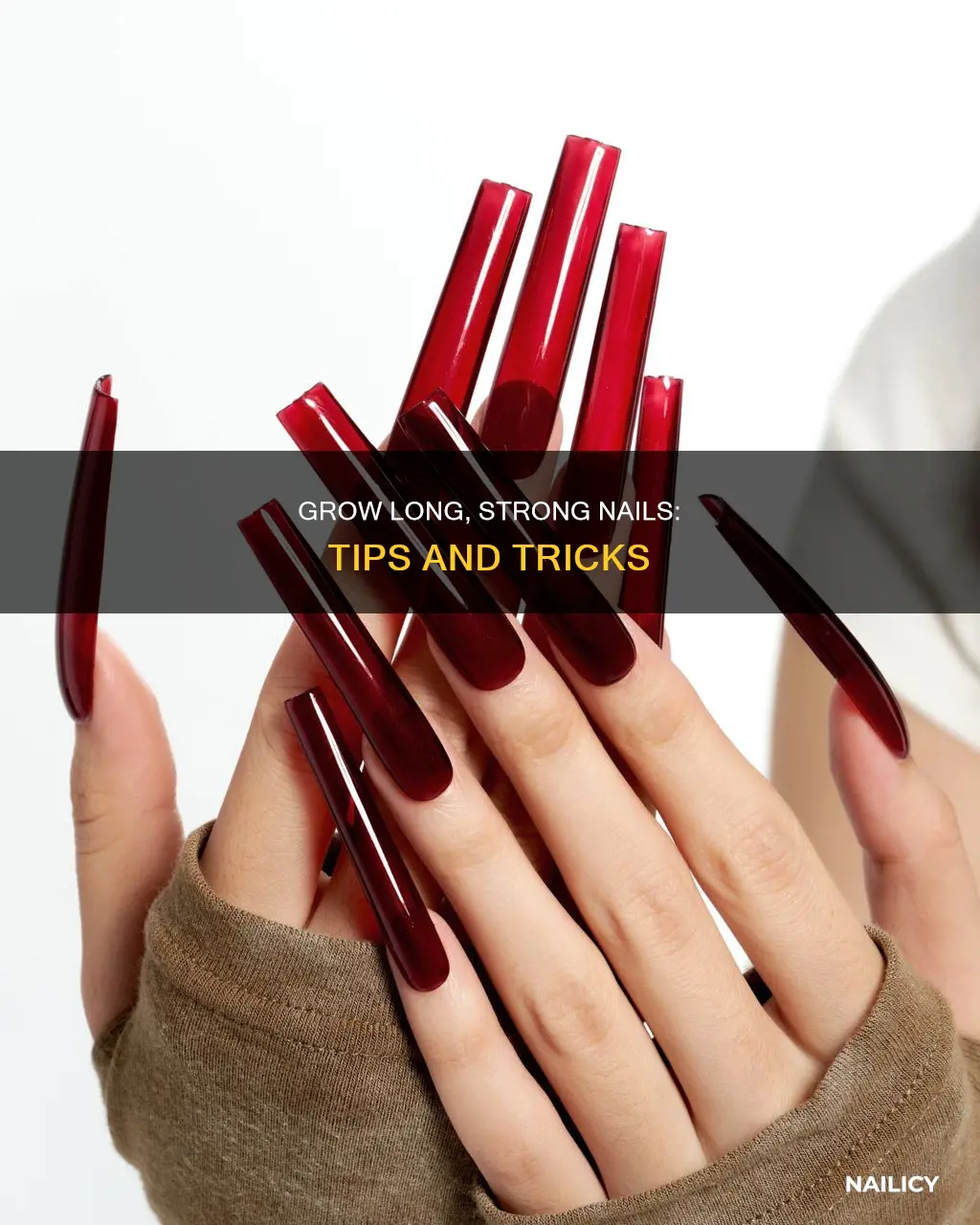 how to make my nails long