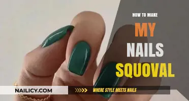 Get Squoval Nails: File, Buff, and Shape