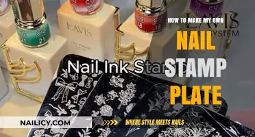 DIY Nail Stamp Plate: Crafting Custom Designs at Home
