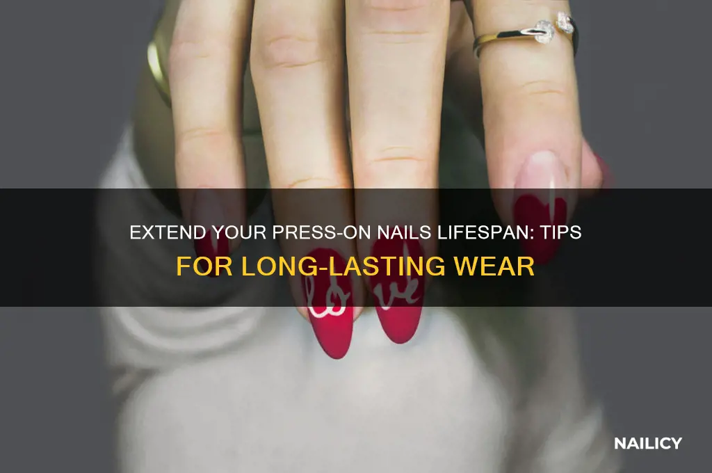 how to make my press on nails last longer