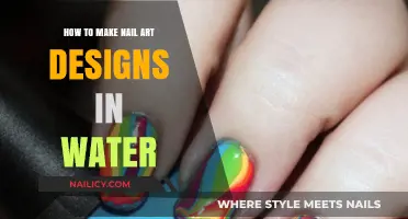 Create Stunning Water-Marbled Nail Art Designs at Home Easily