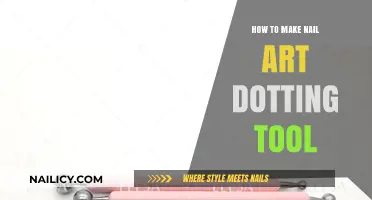 DIY Nail Art Dotting Tool: Easy Homemade Crafting Guide