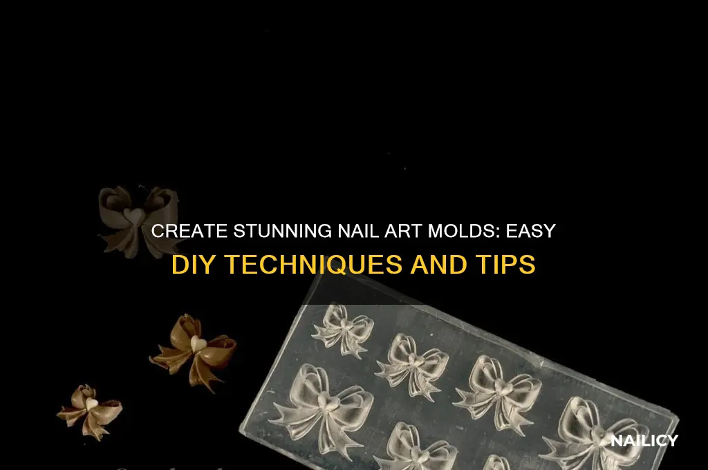 how to make nail art molds