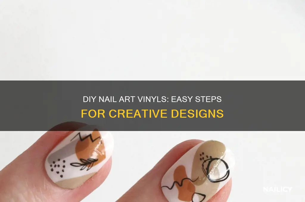 how to make nail art vinyls