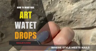 Create Stunning Water Drop Nail Art: Easy Step-by-Step Guide