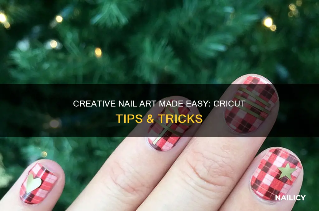 how to make nail art with cricut