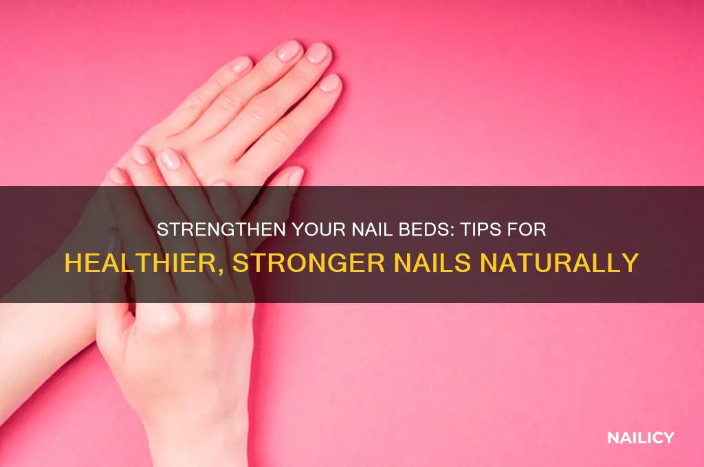 how to make nail bed stronger
