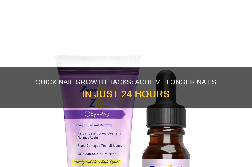 how to make nail big in one day