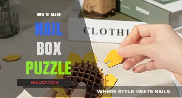 Crafting a Nail Box Puzzle: Step-by-Step DIY Guide