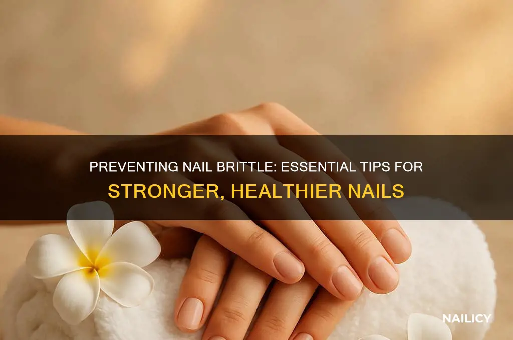 how to make nail brittle