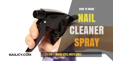 DIY Nail Cleaner Spray: Simple Steps for Spotless Nails